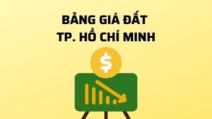 TP.HCM điều chỉnh bảng giá đất trong tháng 8