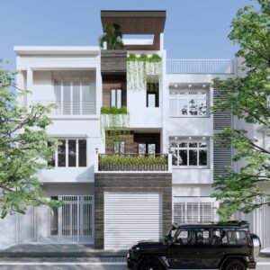 ViewHome House – Mẫu nhà phố 4 tầng trên diện tích đất 67m2